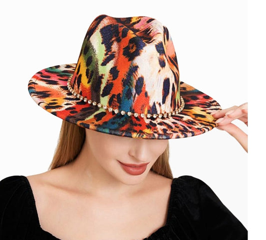 Multi-Colored Fedora